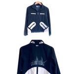 Jamie Sadock jacket women's small black cream colorblock full zip golf Photo 1