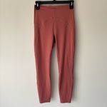 Lululemon Unlimit High Rise Leggings Keyhole Pink Rose Cutouts Athleisure Yoga Photo 2