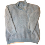 Andrifee Fuzzy Blue Polo Neck Sweater XXXL Size undefined Photo 0