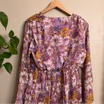 Nasty Gal  Pastel Sunflower Mini Plunge Dress‎ Photo 3