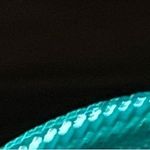 Companiafantastica teal blue heart shaped purse Photo 7