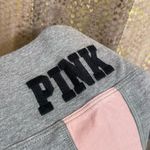 PINK - Victoria's Secret  Pink Gray Black Mesh Ankle Yoga Leggings, Medium Photo 3