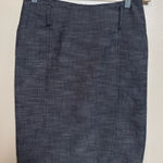 Tracy Evans  Limited Woman's Skirt Ruffle Back Zipper Gray‎ Size 3 Photo 0