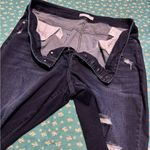 Kancan High Rise Curvy Skinny Distressed Jeans Size 24 Black Photo 4