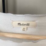 Madewell Contrast Stitch Crewneck Crop Tee Shirt Photo 3