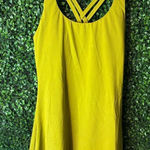 Buff Bunny Revolution Active Athletic Dress Medium Green Tank Strappy Photo 0