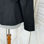 Victoria's Secret Victoria’s Secret Body By Victoria‎ Twill Blazer Jacket Black 8 Cotton Photo 7