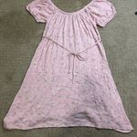 Pink Rose Women’s Small Pink Floral Short Sleeve Dress New With Tags Photo 0