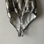 Free People Basique Bodysuit In Snake Combo Size XS Photo 3