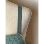 Gymshark  Whitney Simmons Sports Bra Large Green Eyelash Fuzzy Knit‎ Bandau Top Photo 5