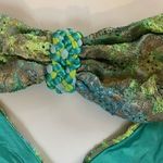 Beach Bunny  Sugar Magnolia Bandeau Tie Bikini Top Photo 4