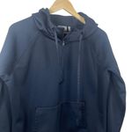 Athleta  Women’s  Anorak Atmosphere Half Zip Pullover Hoodie in Navy Size L Photo 3