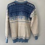 Dale of Norway Wool Nordic Cardigan Sweater size 40 Blue Photo 4