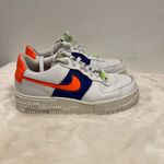Nike Air Force 1 Shadow White Blue Orange Sneakers Photo 1