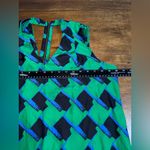 Alice & Trixie  Geometric Print Silk Tank Top Photo 4