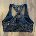 Lululemon Black and White Time to Sweat Bra - Size 4 Photo 2