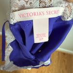 Victoria's Secret  Purple Slip Dress Lace‎ Trim Lingerie Nightie S Photo 4