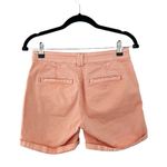 Anthropologie Light Orange Peach Denim Shorts Casual Sz 25 Photo 1