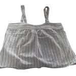 Xirena Tank Top Womens Large Blue Red White Zoe Freedom Striped Cotton Linen Photo 1