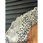 Brandy Melville  Zelly Floral Ruffle Short Sleeve Top Photo 5