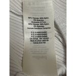 Aritzia Wilfred White Ribbed Knit Sculpt Sleeveless Open Back Bodysuit Top XS Photo 3