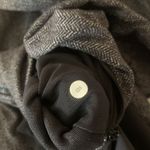 Lululemon Daily Practice Jacket Heathered Herringbone Black Gray Full Zip Sz 8 Photo 10