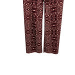 Onzie Palazzo Pant Bordeaux Geometric Print Size Small / Medium Photo 8