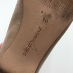 Saks 5th Avenue Saks Fifth Avenue Estyn2 Nude Pointed Toe Lace Up Ballet Flats Size 10 Photo 8