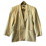 Jantzen Vintage  Linen Blend‎ Suit Blazer Women's Size 10 Multicolor Photo 0