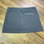 prAna  Lena Gray Skort Womens Size 12 Hiking Stretch Pockets Outdoor Pockets Photo 5