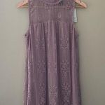 Miss Chievous NWT Women’s  Pink Lace Sleeveless Mini Dress Size Medium Photo 0