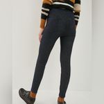 Anthropologie Pilcro Gold Shimmer High-Rise Denim Leggings Jeans Blue 32 Photo 2