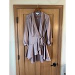 Lucy Paris NWOT Adonia Satin Wrap Dress in Lavender Women’s size Small Photo 2
