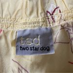 TSD Two Star Dog 100% Linen Floral Maxi Skirt Size Medium Photo 2