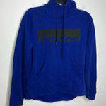 Adidas  high low pullover hoodie royal blue black size medium‎ Photo 0