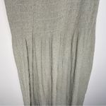 Free People  Beach Soft Shell Midi Dress Maxi Drop Waist FP Cottage Coastal Sz S Photo 8