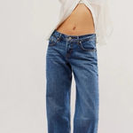 Levi's Levi’s Low Loose medium wash baggy fit wide leg full length Jean denim pant Photo 0