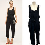 Anthropologie  Hei Hei Taj Jumpsuit Sleeveless Open Back Crochet Black Size Small Photo 1