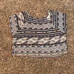 Chloe K tribal print crop top Photo 4