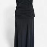 Newport News  Strapless Black Maxi Dress Photo 0