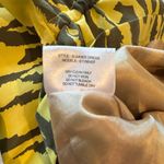 ROY STUDIO 100% Silk Sleeveless‎ Summer or Spring Yellow Dress Size 38 Green Photo 2