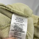 House of Harlow 1969 Textured Pleated Straight Leg Trouser Pants Sz 8 Sage Green Photo 9