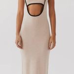 Peppermayo  Cut-Out Backless Knit Maxi Dress Photo 0