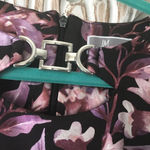 JM Collection  Shift Metallic Floral Sleeveless Dress Size PS Photo 2