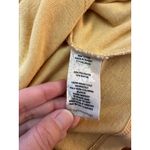 Soft Surroundings  Yellow‎ Cold Shoulder Full zip long sleeve top Size M Photo 6