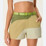 Outdoor Voices NWT RecTrek 3” Colorblock Short Olive Branch/Khaki/Enoki Size XXL Photo 0