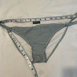 Ingear szM (runs small) blue & white checked 2 piece bikini GUC no bra inserts Size M Photo 7