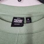 Disney Mickey mouse tennis green sweatshirt men's Medium NWT Photo 4