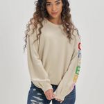 Aerie  Down-To-Earth Crew Sweatshirt Photo 1