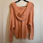 Aerie  Cozy Up Waffle Sweater Hoodie Photo 3